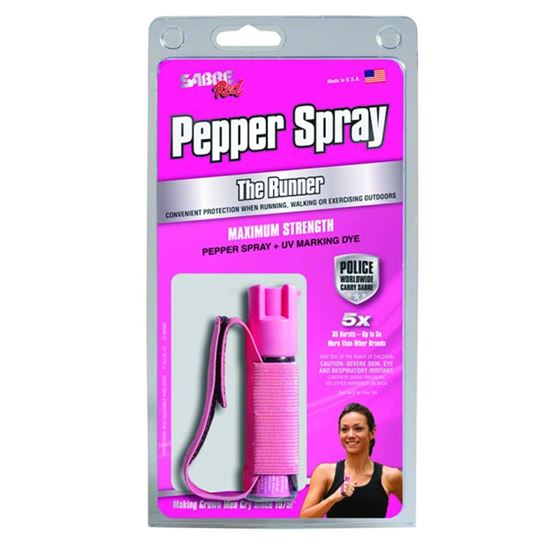 Picture of Sabre P-22-PK-OC Pink Pocket Unit w/Clip Pepper Spray W/Dye