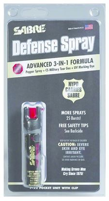 Picture of Sabre P-22 3-IN-1 Defense Spray Pocket Unit W/Clip .79oz