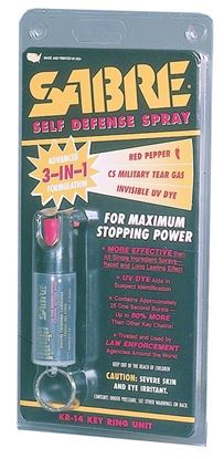 Picture of Sabre KR-14 Red Defense Spray Key Ring 54oz