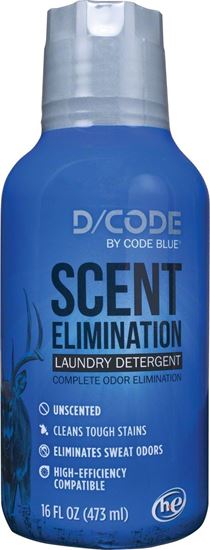 Picture of Code Blue OA1345 D/Code Unscented Laundry Detergent 16 oz