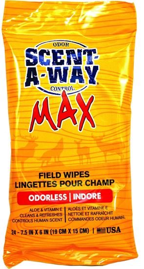 Picture of Scent-Safe 07795 MAX Field Wipes 24Pk