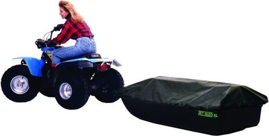 Picture of Shappell JSM-CV Travel Cover, Fits Jet Sled Magnum, Black Color, 600D Polyester Fabric, Elastic Hem