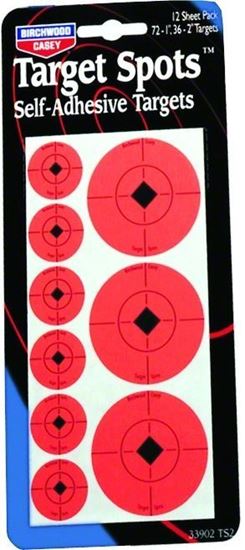 Picture of Birchwood Casey 33902 Target Spots 2" Target 90/Pk