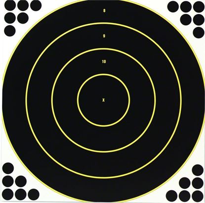 Picture of Birchwood Casey 34185 Shoot-N-C Bullseye 17.25" Target 5/Pk
