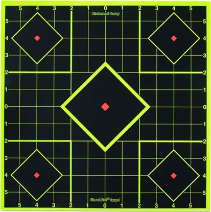 Picture of Birchwood Casey 34105 Shoot-N-C Sight In 8" Target 6/Pk