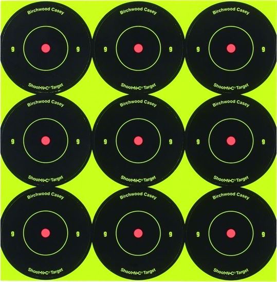 Picture of Birchwood Casey 34210 Shoot-N-C 90-2" Target 10/Pk