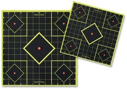 Picture of Birchwood Casey 34112 Shoot-N-C Sight In 8" Target 15/Pk