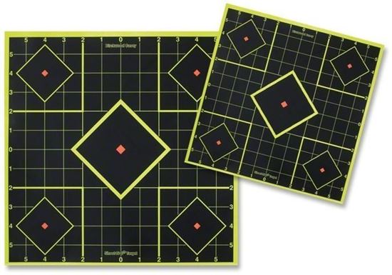 Picture of Birchwood Casey 34112 Shoot-N-C Sight In 8" Target 15/Pk