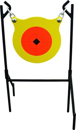 Picture of Birchwood Casey 47330 World of Targets Boomslang Gong Steel Target Up to .338 Mag at 100Yds