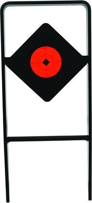 Picture of Birchwood Casey 47340 World of Targets Ace of Diamonds 1/2" AR500 Gong Centerfire Spinning Target
