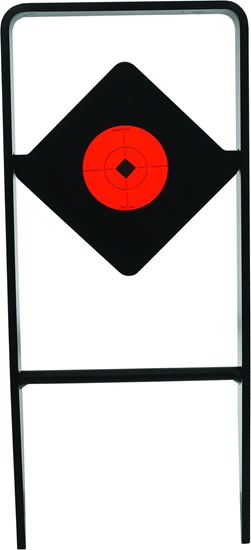 Picture of Birchwood Casey 47340 World of Targets Ace of Diamonds 1/2" AR500 Gong Centerfire Spinning Target