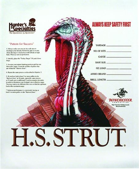 Picture of Hunters Specialties 06850 Turkey Target 12Pk