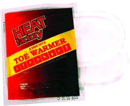 Picture of Heat Factory 19452 Adhesive Toe Warmers, 2 pair Multi-Pack