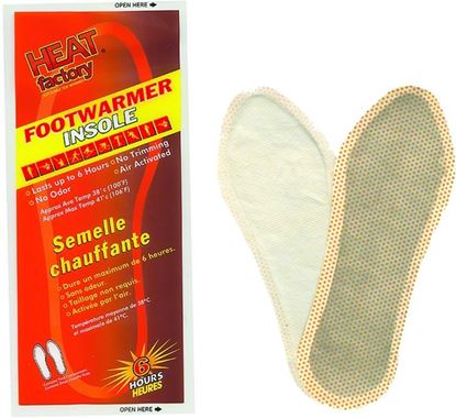 Picture of Heat Factory 1958 Adhesive Footwarmer Insole, Pair