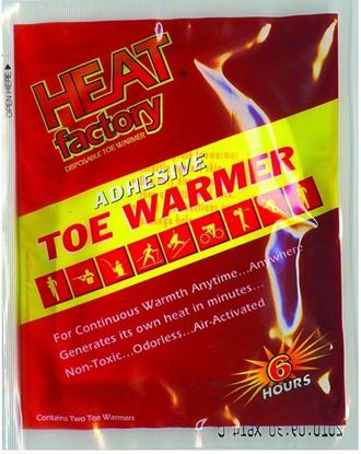 Picture of Heat Factory 1945 Adhesive Toe Warmers Last Up To 5 Hours, 2 pk