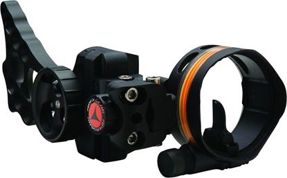 Picture of Apex Gear AG2311B Covert Single Pin Bow Sight, 1 Light, Versa-Pin, Black