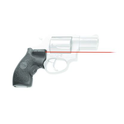 Picture of Crimson Trace LG-185 Lasergrips Laser Sight, Black, Pressure Sensor Activation, Red Laser, Fits Taurus Revolvers