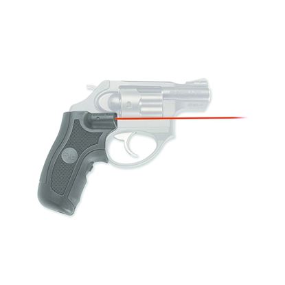 Picture of Crimson Trace LG-415 Lasergrips Laser Sight, Black, Pressure Sensor Activation, Red Laser, Fits Ruger LCR/X