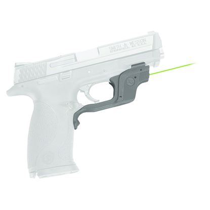 Picture of Crimson Trace LG-360G Laserguard Laser Sight, Black, Pressure Sensor Activation, Green Laser, Fits S&W M&P Pistols