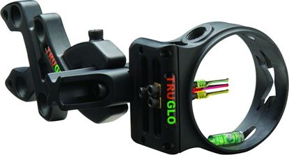 Picture of TRUGLO TG3013B Storm 3, 3 Pin Bow Sight, 19, Blk