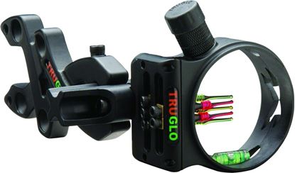 Picture of TRUGLO TG3015B Storm 5 Light, 5 Pin Bow Sight, 19 Blk