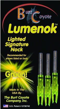 Picture of Lumenok SL3G Grn Signature LightNock For ICS/Vapor/Carbon Tech 3Pk