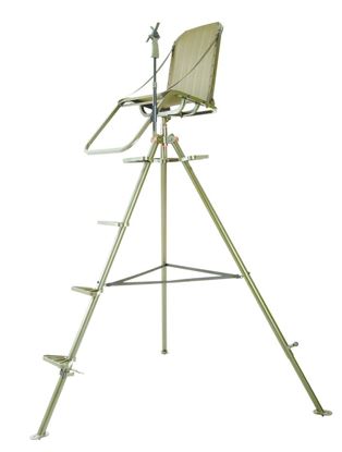 Picture of Millennium T-100 10Ft Aluminum Tripod Stand, Swivel Seat, Footrest