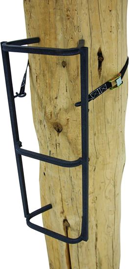 Picture of Rivers Edge RE726 Grip Rail Single Climbing Stick Dual Design 300Lb Cap Wide Rung,Tracionite Permanent NonSlip Coat