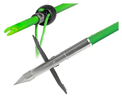 Picture of TRUGLO TG140D1G Speed-Shot Bowfishing Arrow Fg Carpedo Point W/Slide