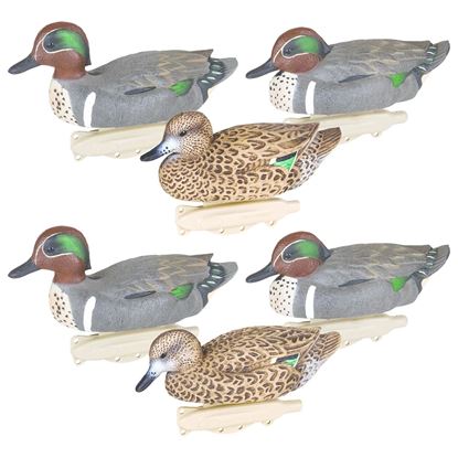 Picture of Flambeau 8015SUV Storm Front 2 Classic Green-Winged Teal Decoys, HD Winter Plumage, UVision Paint, 6 Pack