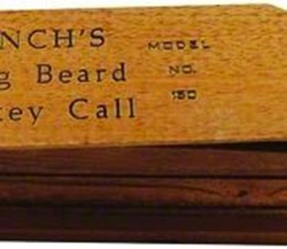 Picture of Lynch 150 Long Beard Two Sided Box Call Both Sides Imitates The Hen