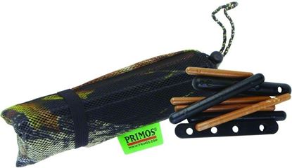 Picture of Primos 00730 BIG Buck Bag Deer Rattling System Compact Power Tines Camo Net Bag is 100% WATERPROOF