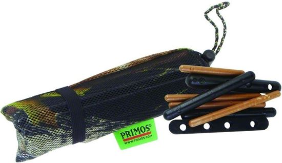 Picture of Primos 00730 BIG Buck Bag Deer Rattling System Compact Power Tines Camo Net Bag is 100% WATERPROOF