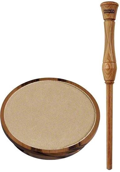 Picture of Primos 00299 Hensanity Turkey Pot Call, Hardwood Pot, Premium Striker