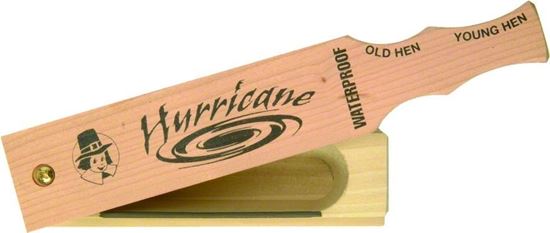 Picture of Quaker Boy 13641 Hurricane Turkey Box Call, Waterproof, Poplar