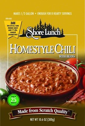 Picture of Shore Lunch 4004221 Chili Mix Homestyle Chili With Beans