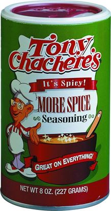 Picture of Tony Chacheres 00190 More Spice Seasoning 7oz Can