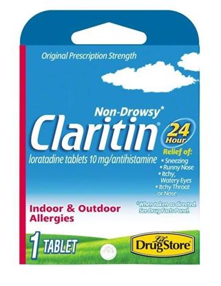 Picture of Claritin 1768 24-Hour Non-Drowsy Allergy Relief - 1 Count - Single Dose