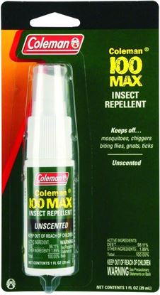 Picture of Coleman 748 100 MAX Insect Repellent 1oz Pump Spray 98.11% DEET