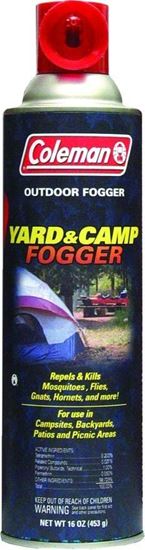 Picture of Coleman 7707 Yard & Camp Fogger Mosquito Repellent, 16oz Aerosol, 0.2% Tetramethrin