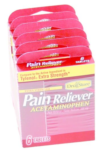 Picture of Marine Sports 1764 Tylenol Cold & Flu Severe (Acetaminophen) 4 count