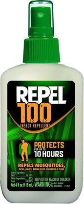 Picture of Repel HG-94108 Repel 100 Insect Repellent, 4 oz Pump Spray, 98.11% DEET