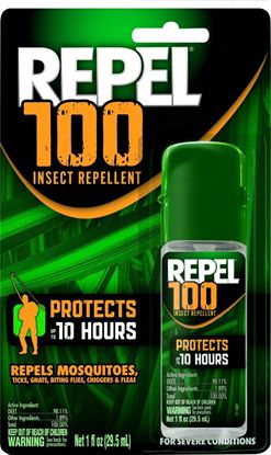 Picture of Repel 402000 Repel 100 Insect Repellent, 1 oz Pump Spray, 98.11% DEET