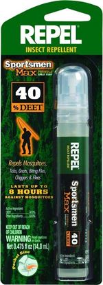 Picture of Repel HG-94095 Sportsmen Max Formula Insect Repellent, .475oz Pen Size Pump Spray, 40% DEET