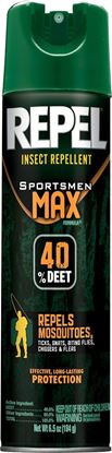 Picture of Repel HG-33801 Sportsmen Max Insect Repellent, 40% DEET, 6.5 oz, Aerosol