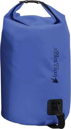Picture of Frogg Toggs MDB100-12 PVC Tarpaulin Waterproof Dry Bag w/Cooler Insert, Blue, 30L