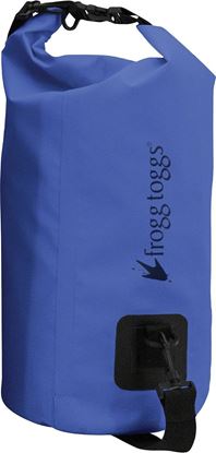 Picture of Frogg Toggs SDB100-12 FTX Gear PVC Tarpaulin Waterproof Dry Bag | Blue | 10L