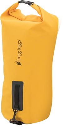 Picture of Frogg Toggs LDB100-08 PVC Tarpaulin Waterproof Dry Bag w/Cooler Insert, Yellow, 50L