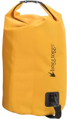 Picture of Frogg Toggs MDB100-08 PVC Tarpaulin Waterproof Dry Bag w/Cooler Insert, Yellow, 30L