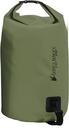 Picture of Frogg Toggs MDB100-09 PVC Tarpaulin Waterproof Dry Bag w/Cooler Insert, Green, 30L